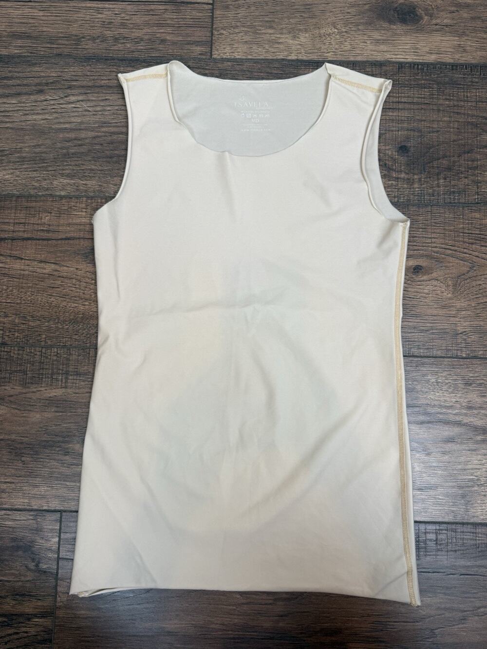 Isavela Compression Vest Tank Top Medium Pull Over No Zipper Post Surgery